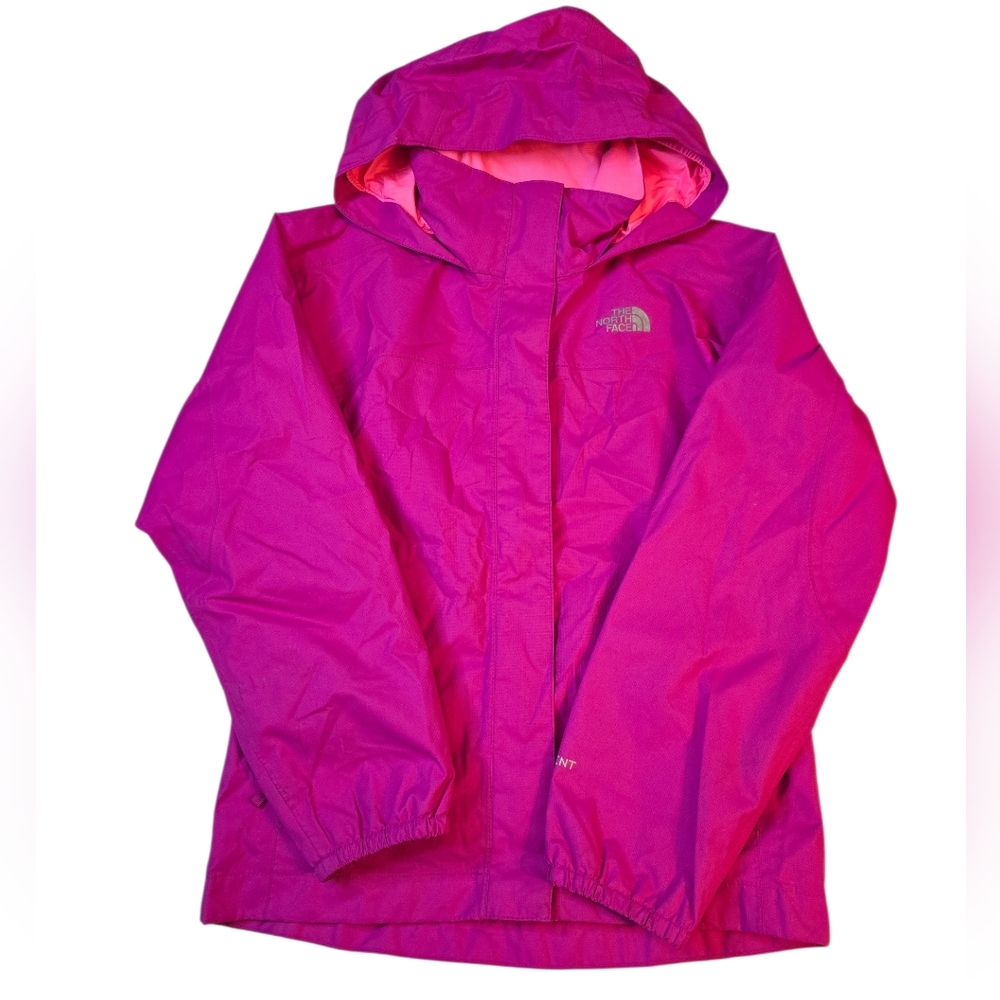 The North Face Girls' Bright Pink Hooded Jacket